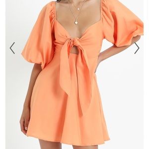 Charlie Holiday Orange dress